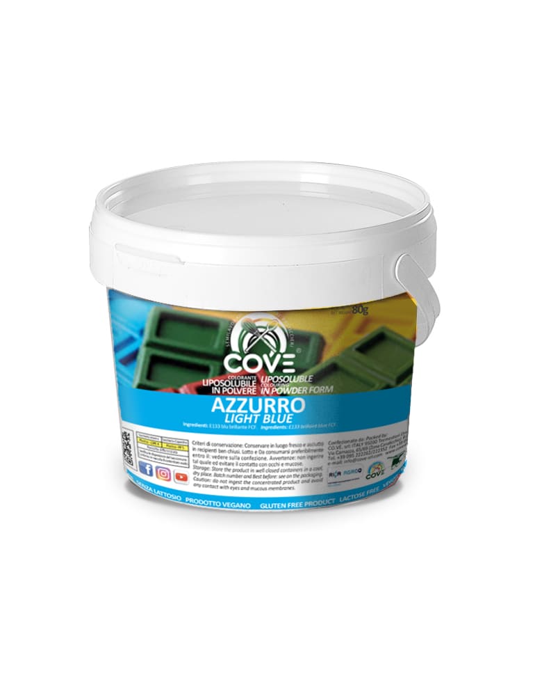 Coloranti Liposolubili in polvere Azzurro 80g