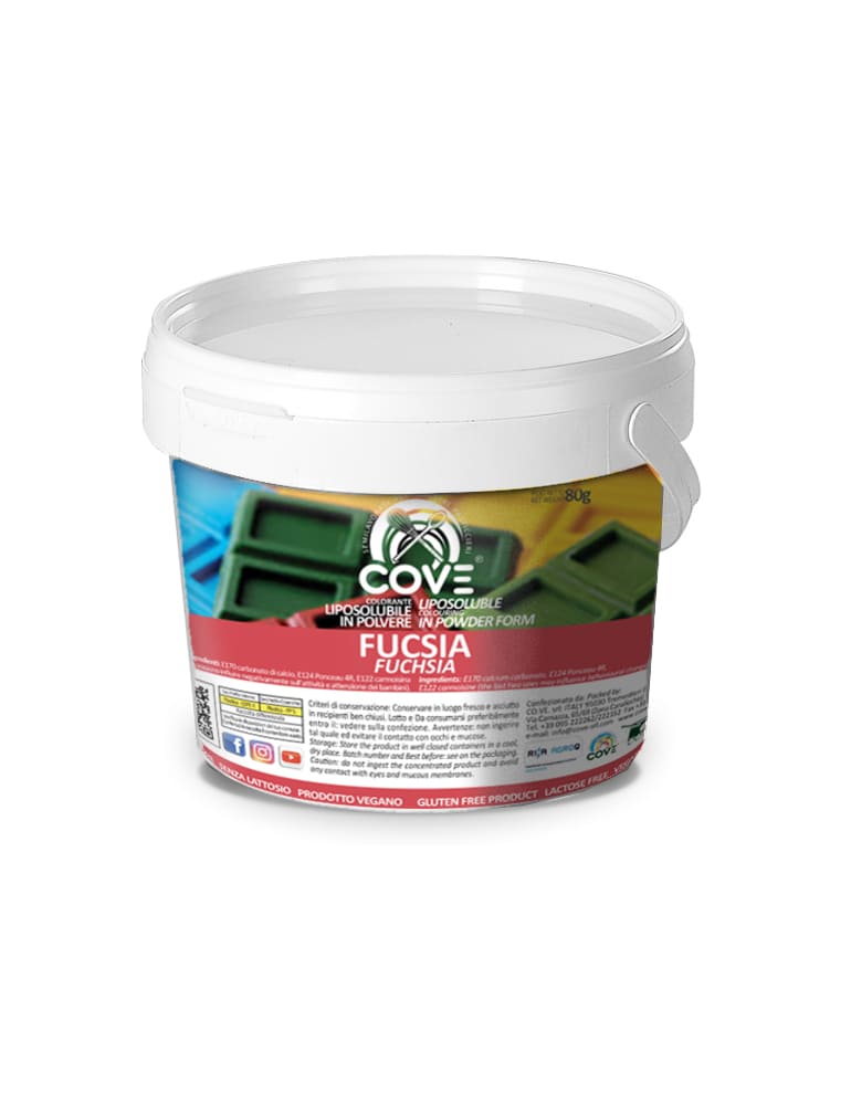 Coloranti Liposolubili in polvere Fucsia 80g
