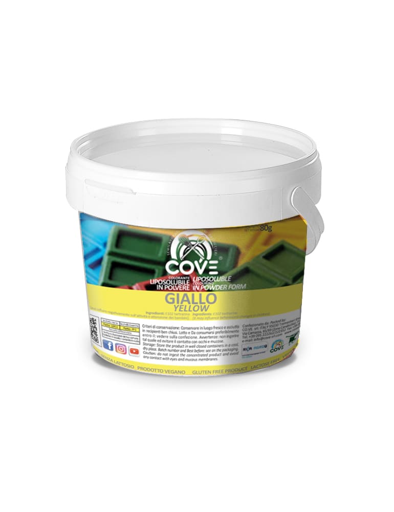 Coloranti Liposolubili in polvere Giallo 80g