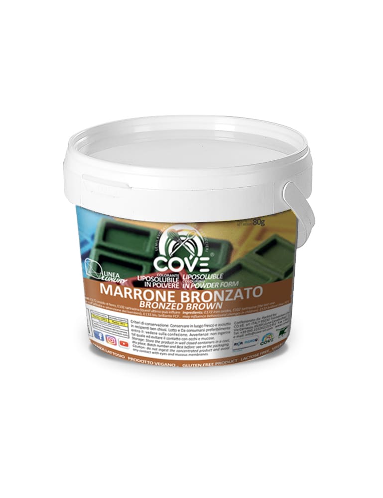 Coloranti Liposolubili in polvere linea LUXURY Marrone Bronzato 80g