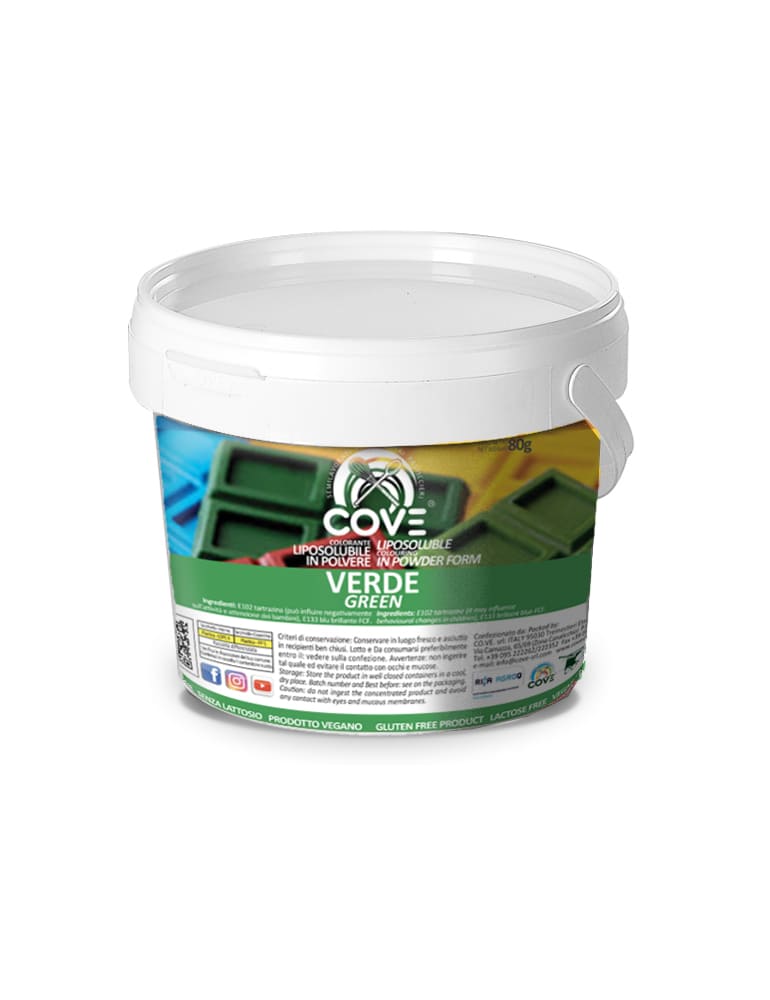 Coloranti Liposolubili in polvere Verde 80g