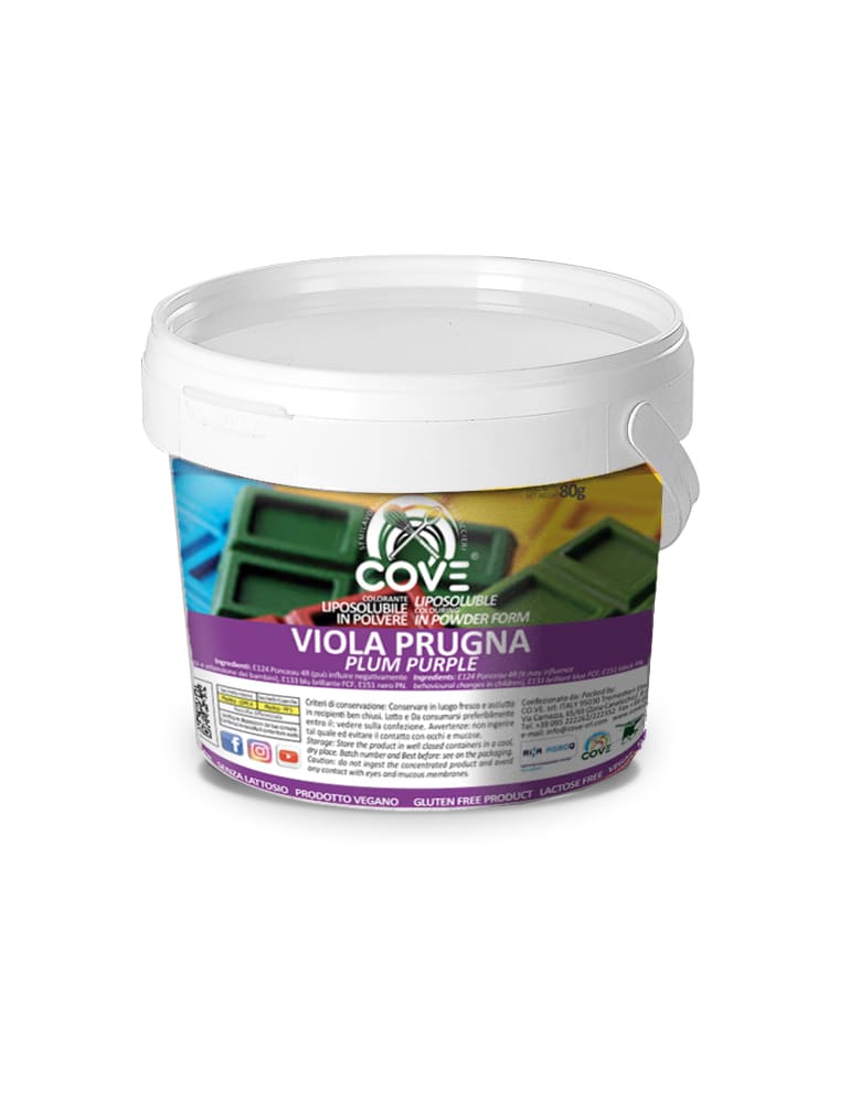 Coloranti Liposolubili in polvere Prugna 80g
