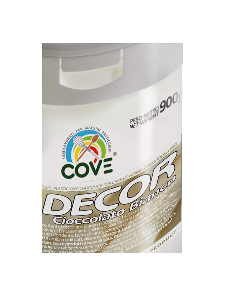 COVE DECOR CIOCCOLATO BIANCO EXTRA 900G-3,5KG