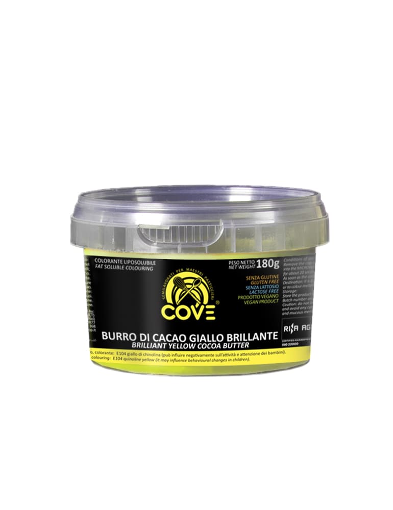 Burro di Cacao BRILLANTE GIALLO 180g