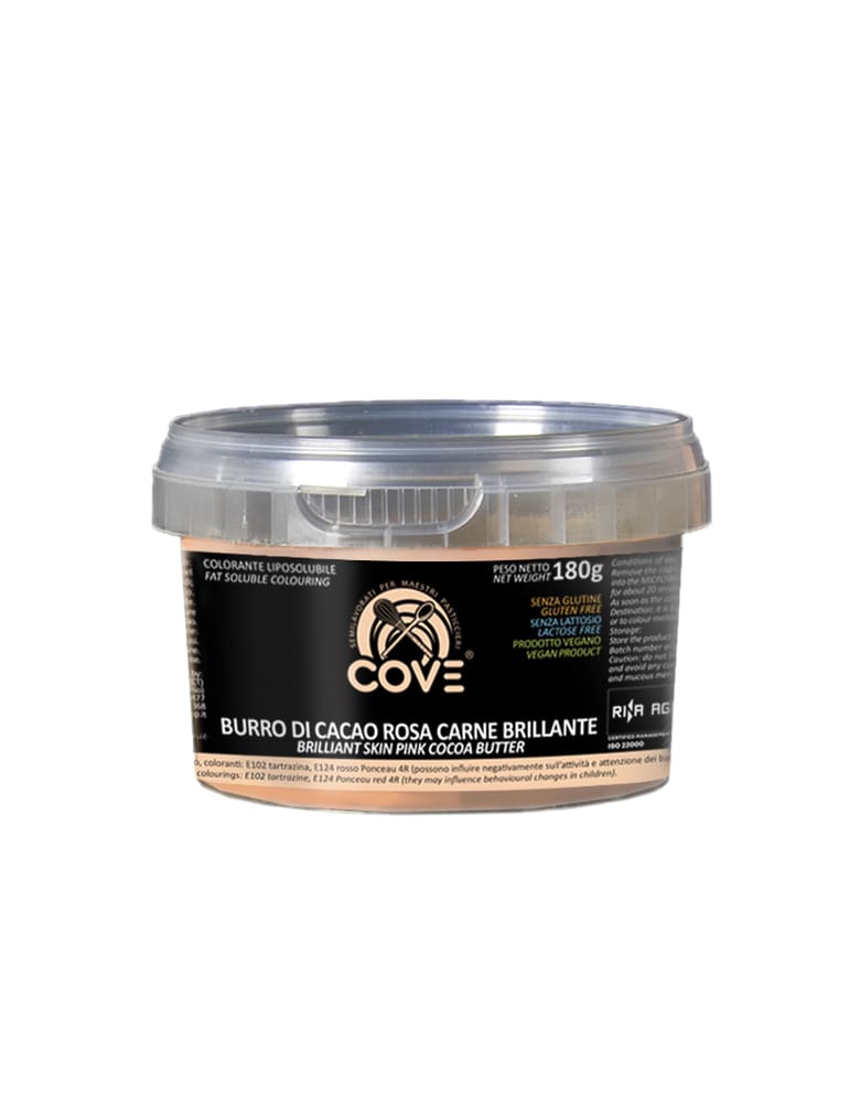 Burro di Cacao BRILLANTE  ROSA CARNE 180g