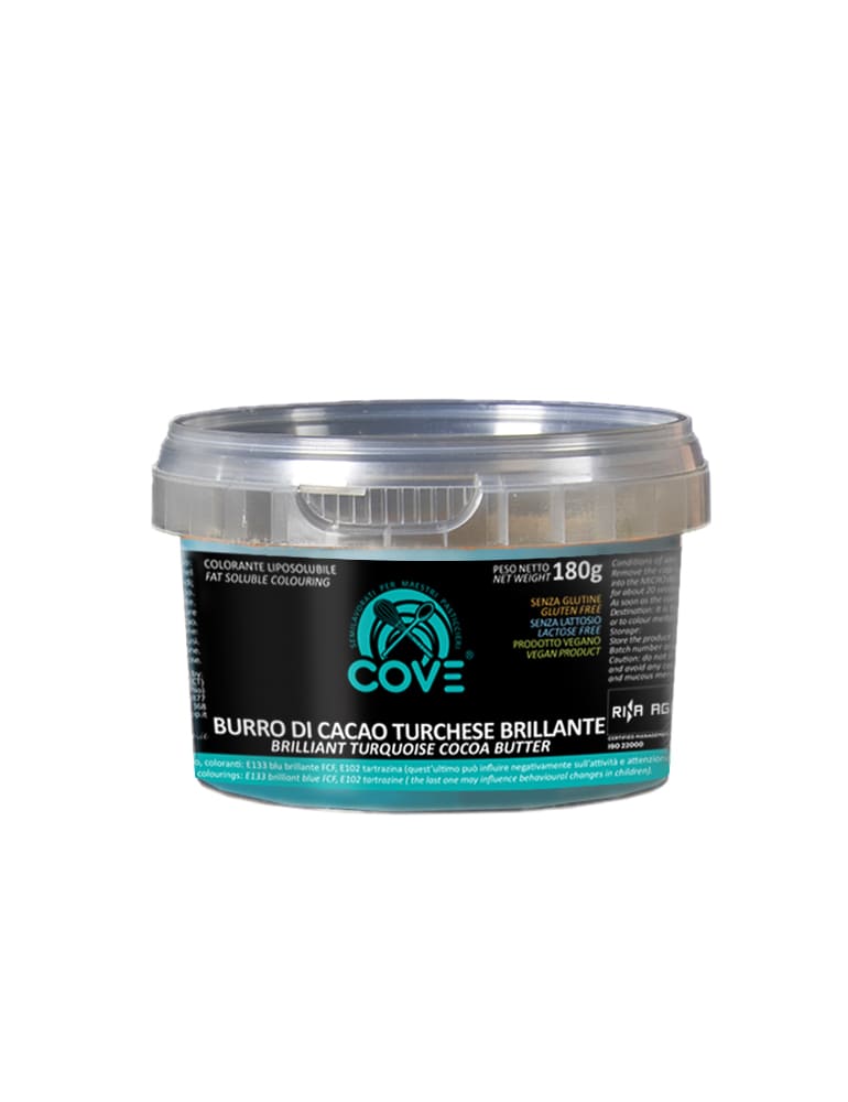 Burro di Cacao BRILLANTE  TURCHESE 180g