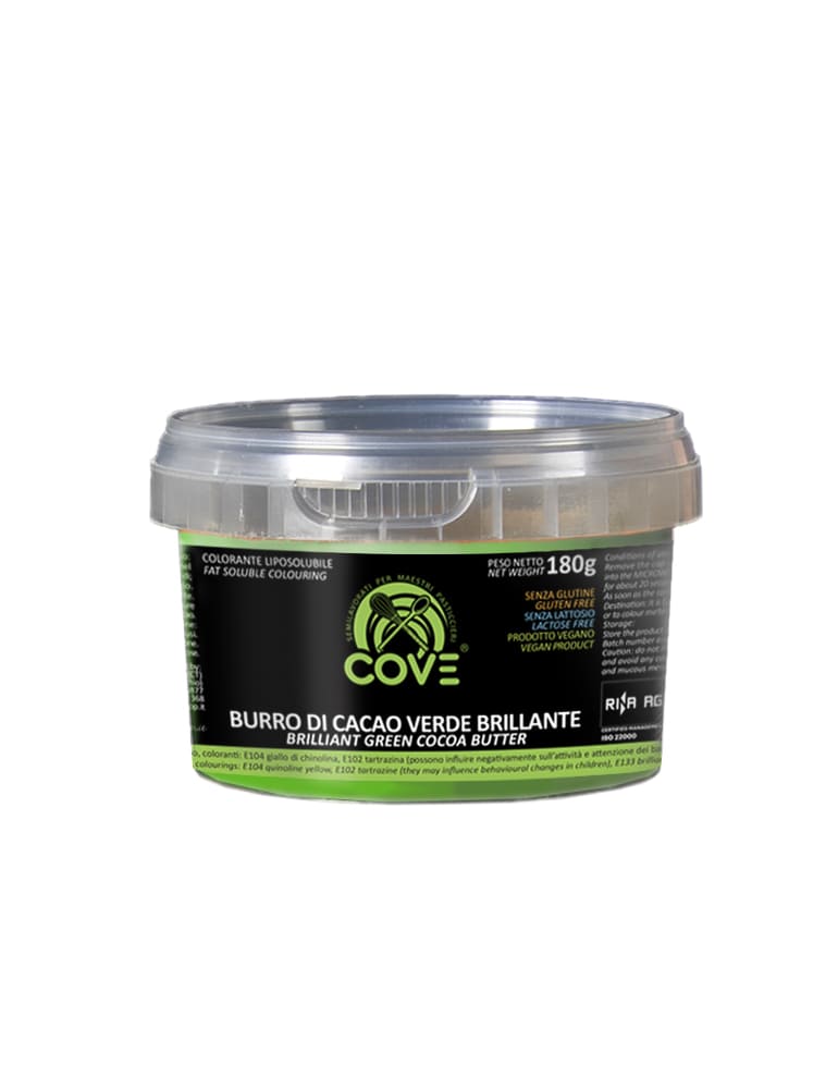 Burro di Cacao BRILLANTE  VERDE 180g