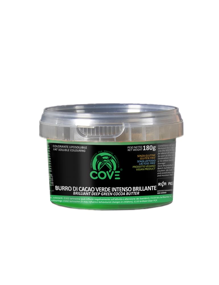 Burro di Cacao BRILLANTE VERDE INTENSO 180g