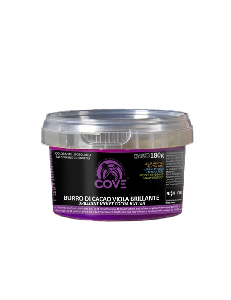 Burro di Cacao BRILLANTE  VIOLA 180g