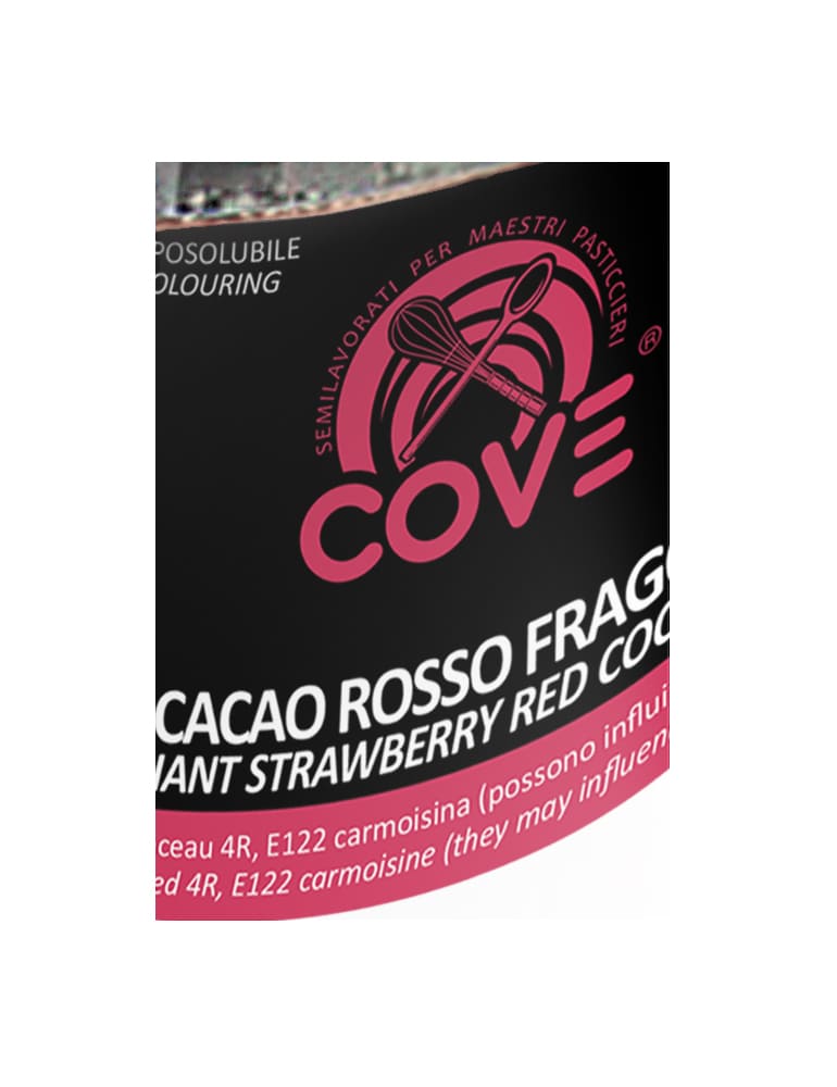 Burro di Cacao BRILLANTE ROSSO FRAGOLA 180g