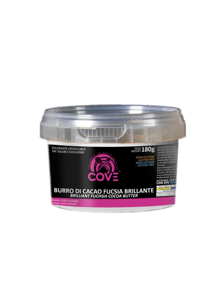 Burro di Cacao BRILLANTE FUCSIA 180g