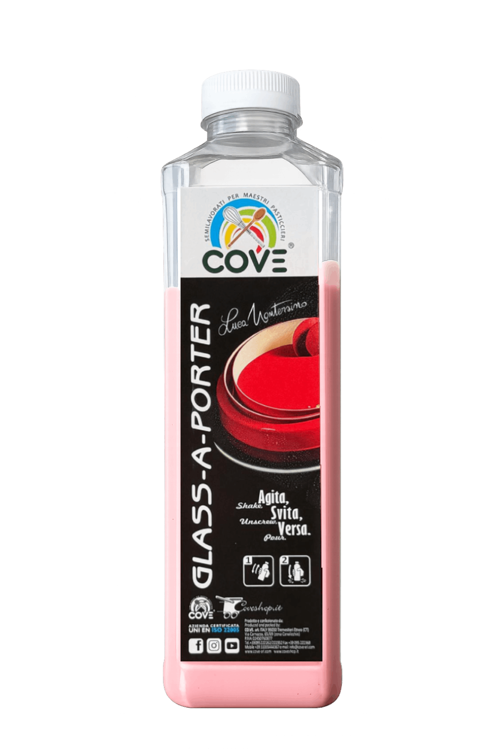 ,GLASS A PORTER ROSA 1kg