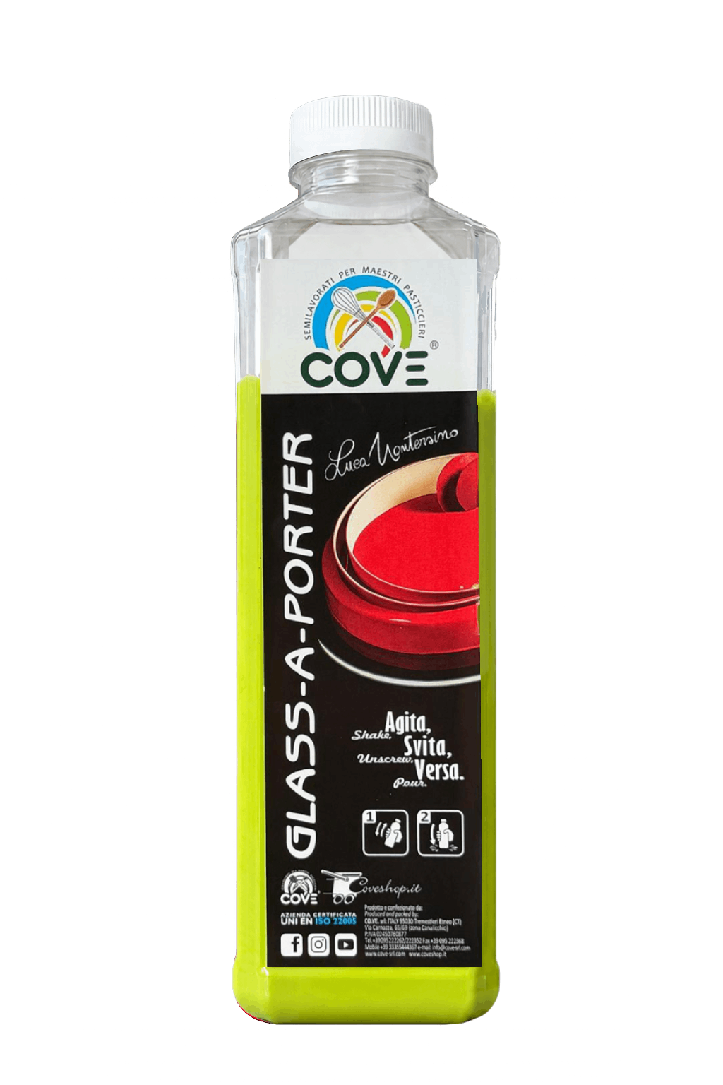 ,GLASS A PORTER VERDE 1kg
